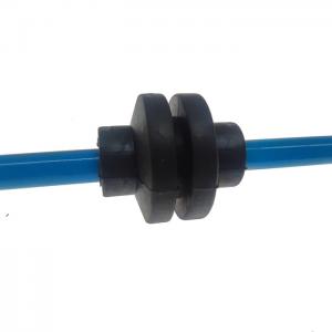 HSBRK Plastic And Rubber Parts Fixed Rubber Grommet Sleeve For Brake Lines