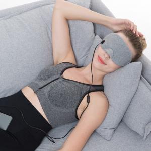 10-15min 5V USB Heated Eye Mask For Relaxation And Stress Relief