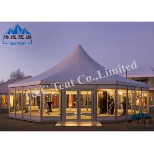 China UV Resistant Large Tents For Outdoor Events Transparent Cover Aluminum Frame supplier