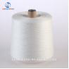 Natural White Big Cone Polyester Sewing Thread TFO Yarn Eco-friendly White Yarn