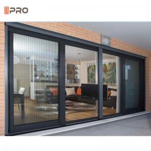 China Aluminium Perforated Metal Front Screen Mesh Magnetic Sliding Door Fly Screen supplier