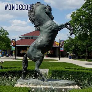 Large Bronze Horse Sculpture for Outdoor Square Garden Decoration