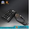Slim Baccarat Gambling Systems USB Number Keyboard Black Plastic Wired Keyboard