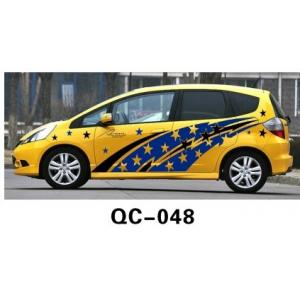 China Modern Decorative Car Body Sticker QC-048C / Car Decoration supplier