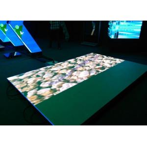 19.2W 4500nits Portable LED Dance Floor 3D Mirror SD Control For Wedding