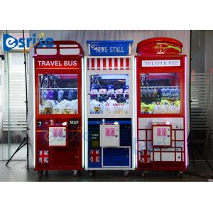 China Customized Doll Grabbing Machine , Candy Crane Claw Machine Bilingual supplier