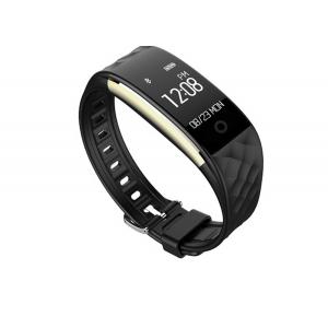 China smart bracelet CPU BT V4.0 BLE and 0.96 inch screen with 90ma Lithium-ion polymer rechargeable battery supplier