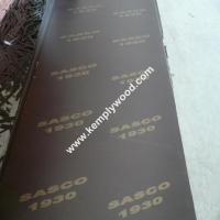 China One time hot press whole piece core black and brown film faced plywood for sale, shuttering film faced plywood on sale
