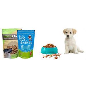 China Laminated Foil Dog Food Pouches With Slider Zippers Pet / Petvm / Pe Material supplier