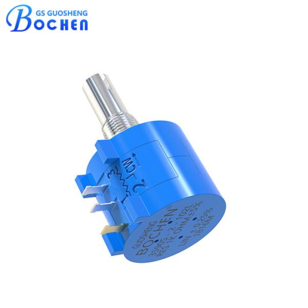 China Multiturn Precision Rotary Wirewound Potentiometer 3590S 2W 10K 20K 50K 100K Ohms wholesale