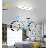 China Children'S Room Bicycle Chandelier Eyeshield Simple Bedroom LED Personality Cartoon Bicycle Light on sale