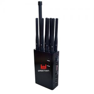 China Lojack 8 Bands Portable Signal Jammer for Recording Studios , Selectable 3G 4G GPS supplier