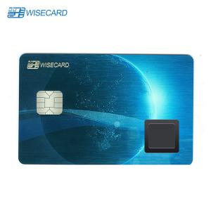 China 85.6x54x0.84mm Biometric Smart Card supplier