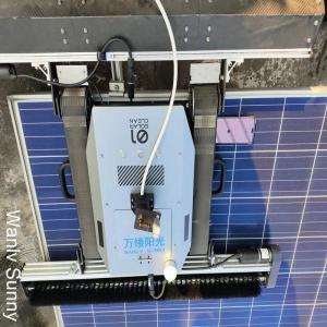 China High Pressure Water Pump Clean-In-Place Solar Panel Cleaning Robot with Remote Control supplier