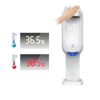 China Auto Temperature Measurement 1100ml Hand Sanitizer Soap Dispenser on sale