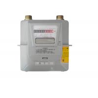 China Metal Type Prepaid Gas Meter Diaphragm Smart IC Card For Domestic G1.6 on sale