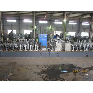 PLC Control Stainless Steel Tube Mill Line With TIG Welding 114mm OD Diameter