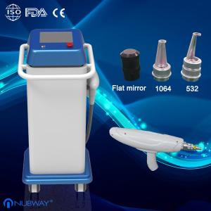 China Q-switched Nd Yag Laser equipment for tattoo removal, pigments removal, scar removal supplier