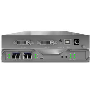 China Matriz KVM de fibra de interfaz LC con 40 puertos y fuentes de alimentación redundantes no soportadas wholesale