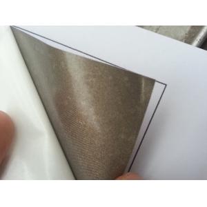 China rfid shield adhesive nickel copper conductive fabric for rf wallpaper 70db supplier