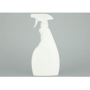 China Kitchen Bathroom White HDPE Trigger Spray Bottle 500ml supplier