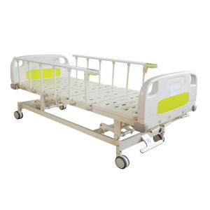 Medical Equipment Two Cranks  Manual Hospital Bed Fowler Hospital Bed For Patients