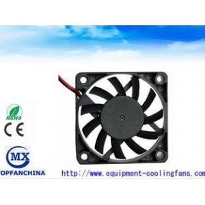 Ball / Sleeve Bearing Dc Ventilation Fan , Plastic Impeller Quiet Computer Fans For PC