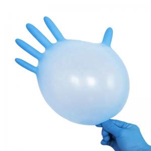 ASTM D6319 Blue 6 Mil Disposable Nitrile Gloves For Mechanics