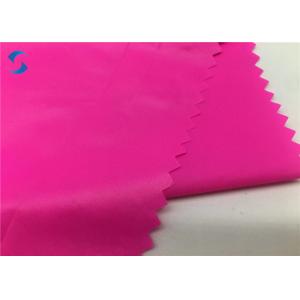 Cire Coated Polyester Pongee Fabric