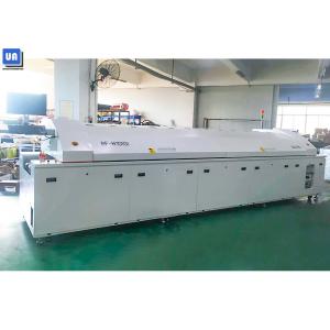 China PC PLC Control 10 Zones SMT Reflow Oven Lead Free PCB Assembly Line supplier