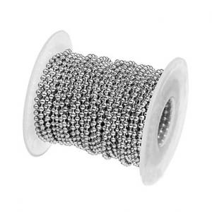 China School Function Roller Chain 4.5-6mm Stainless Steel Ball Chain for Window Blinds supplier