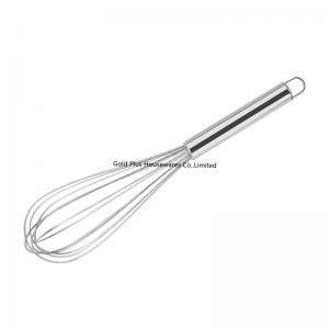 China Luxury durabld kitchen gadgets tools manual stainless steel egg whisk baking tool utensils stainless steel mixer supplier