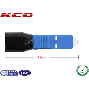 China SC / APC UPC Bare Fiber Adapter , Fiber Optic Cable Adapter Interchangeable supplier