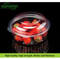 China 0.5L Plastic Food Packing Box 24OZ Plastic Bowl With Lid For Salad on sale