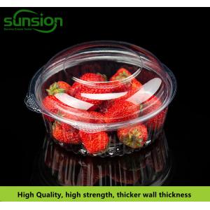 China 0.5L Plastic Food Packing Box 24OZ Plastic Bowl With Lid For Salad supplier