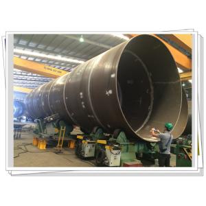 China Steel Tube Tower Wind Turbine Several Pipes Fit Up Welding Station supplier