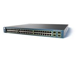 WS-C3650-48TS-S Cisco Network Switch , Cisco 48 Port Gigabit Switch 4 x 1G