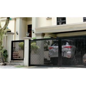 Modern Aluminium Swing Gates For Driveways Exterior Front Fence