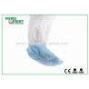 Non Slip PP Disposable use Shoe Cover Blue White Non-woven Comfortable and