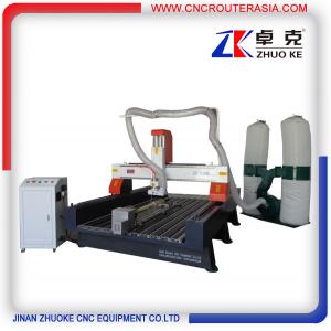 China Wood CNC Machine Router 3.2KW spindle,5.5KW dust collector ZKM-1325B 1300*2500mm supplier
