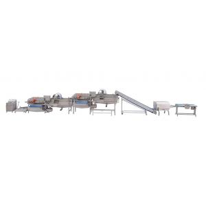 Vibration Screening Automatic Food Processing Machine For Leafy Vegetables Cabbage