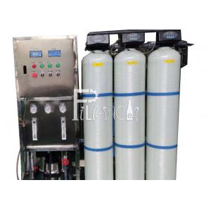 China Manual Valve 500LPH Reverse Osmosis Water Treatment Machine supplier