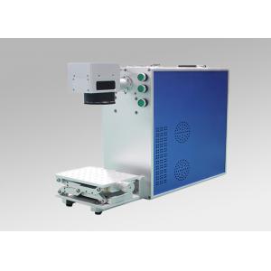 China 20 Watt Mini Fiber Laser Marking Machine 20KHz-80KHz With Air Cooling Mode supplier