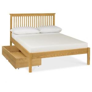 China Commercial Walnut Solid Wood Bed Frame Space - Saving Comfortable Eco -  Friendly supplier