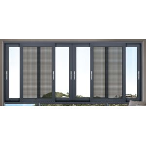 China カスタマイズ可能なアルミニウム スライディング ウィンドウ テンパーラミネートと交換 wholesale
