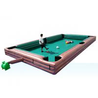 Commercial Grade Inflatable Sports Games Human Billiard Snooker Ball Field