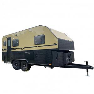 OEM Off Road Camper Trailer With Bathroom 120km/H Off Road Caravan RV Trailer