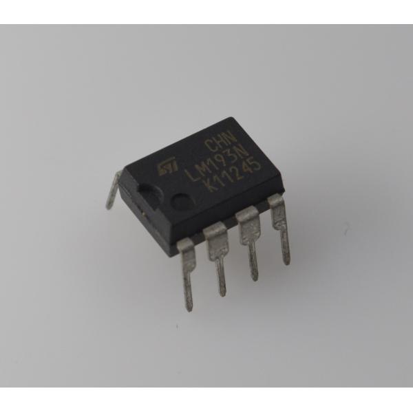 LM193N Dual Differential Comparator Wide 2V-36V Range Low 2mA Current Open-Collector Outputs Fast 1.3μs Response TO-5/DIP Packages - Ideal for Industrial/Auto Control Systems