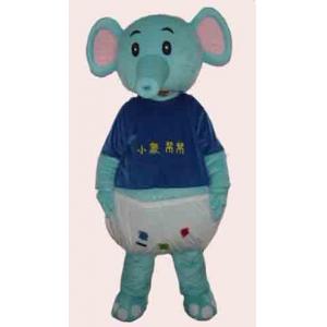 China костюм мультфильма партии талисмана слонов взрослых для партии wholesale