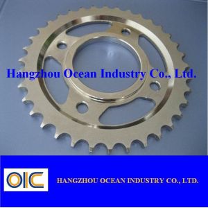 China Rear Sprocket for Motorcycle Various Sizes to Meet Customer Requirements wholesale